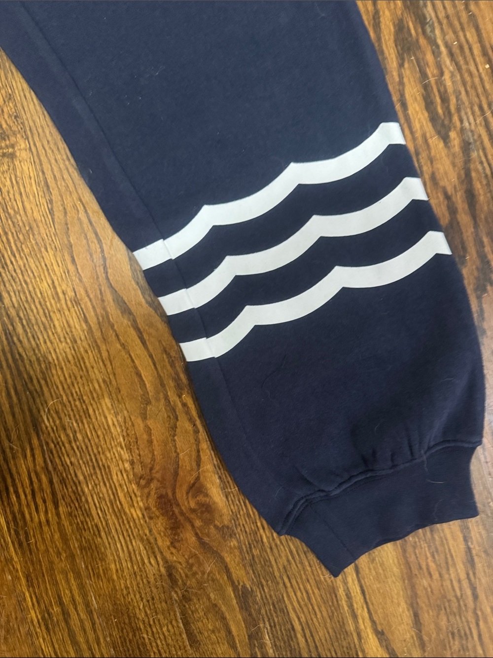 Sol Angeles/Jogger Sweatpants with White Stripe Detail on bottom left leg/tags! - Picture 9 of 12